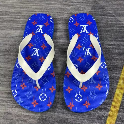 Wholesale Louis Vuitton Slippers For Men #1303071 $45.00 USD, Wholesale Quality Replica Louis Vuitton Slippers