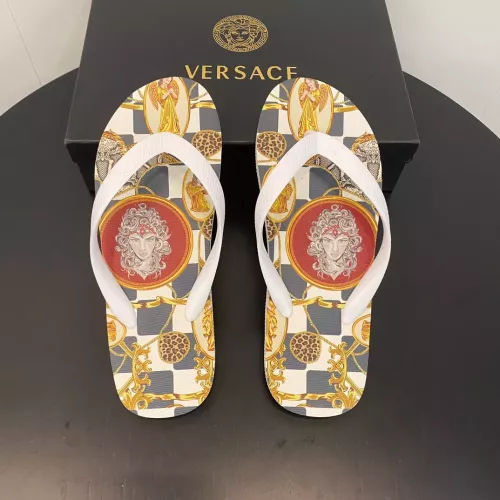 Replica Versace Slippers For Men #1303112 $48.00 USD for Wholesale