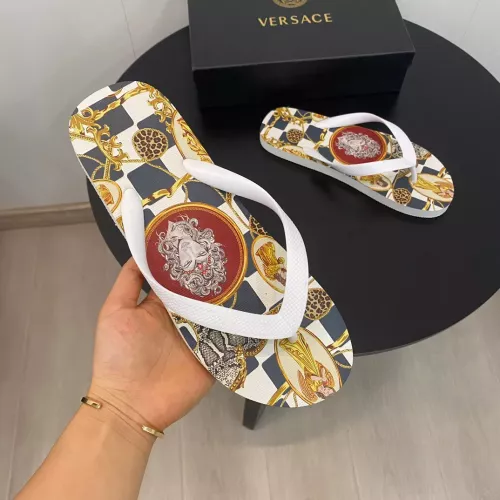 Replica Versace Slippers For Men #1303112 $48.00 USD for Wholesale