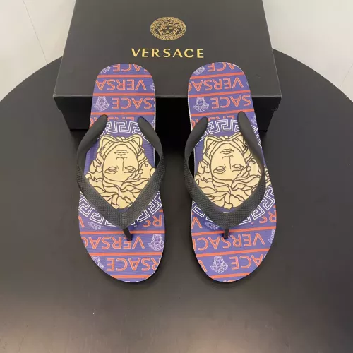 Wholesale Versace Slippers For Men #1303131 $48.00 USD, Wholesale Quality Replica Versace Slippers