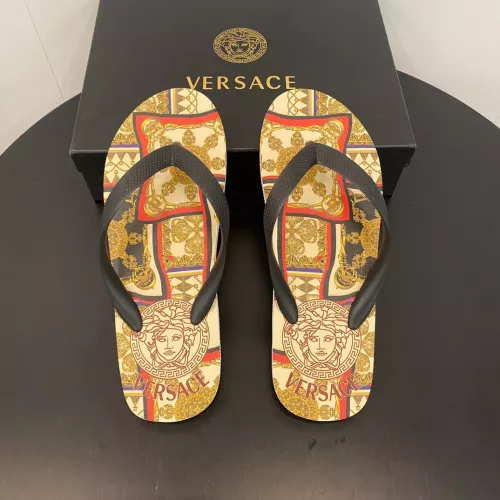 Wholesale Versace Slippers For Men #1303133 $48.00 USD, Wholesale Quality Replica Versace Slippers