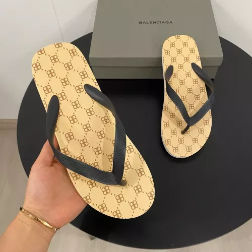 Wholesale Balenciaga Slippers For Men #1303139 $48.00 USD, Wholesale Quality Replica Balenciaga Slippers