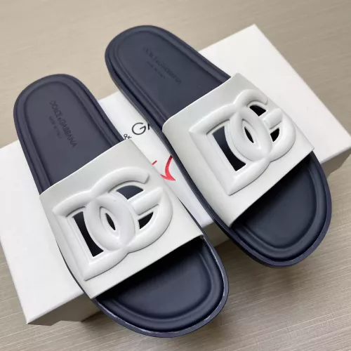 Wholesale Dolce &amp; Gabbana D&amp;G Slippers For Men #1303182 $52.00 USD, Wholesale Quality Replica Dolce &amp; Gabbana D&amp;G Slippers