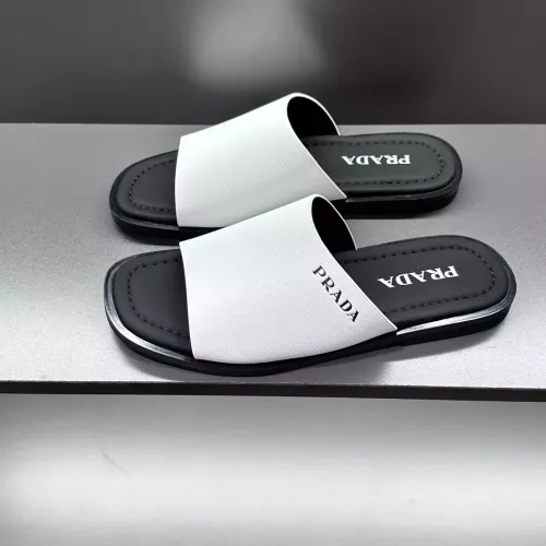 Wholesale Prada Slippers For Men #1303205 $52.00 USD, Wholesale Quality Replica Prada Slippers