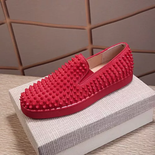 Replica Christian Louboutin Casual Shoes For Men #1303217 $82.00 USD for Wholesale