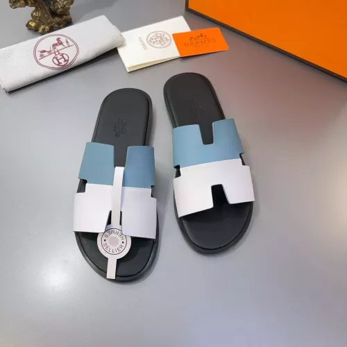 Replica Hermes Slippers For Men #1303296 $48.00 USD for Wholesale