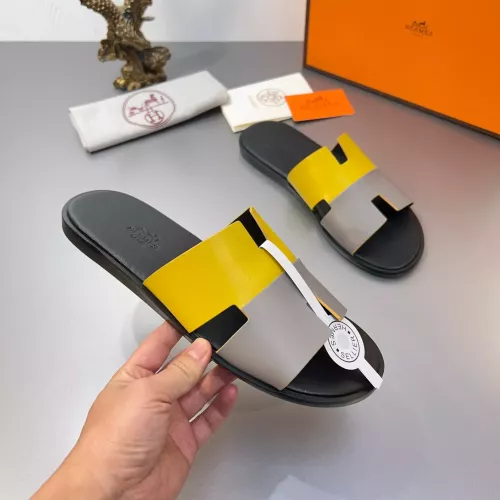 Replica Hermes Slippers For Men #1303297 $48.00 USD for Wholesale