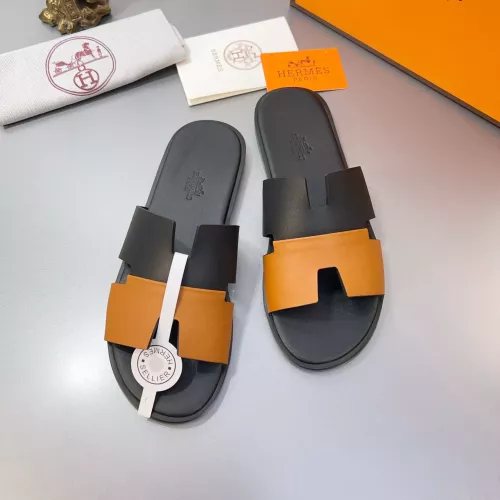 Replica Hermes Slippers For Men #1303298 $48.00 USD for Wholesale