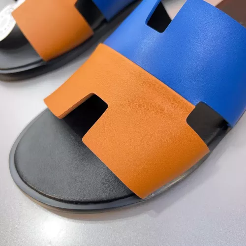 Replica Hermes Slippers For Men #1303299 $48.00 USD for Wholesale