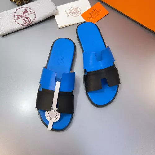 Replica Hermes Slippers For Men #1303300 $48.00 USD for Wholesale