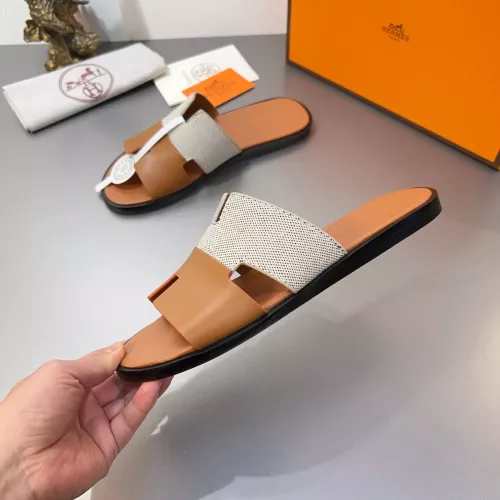 Replica Hermes Slippers For Men #1303305 $48.00 USD for Wholesale