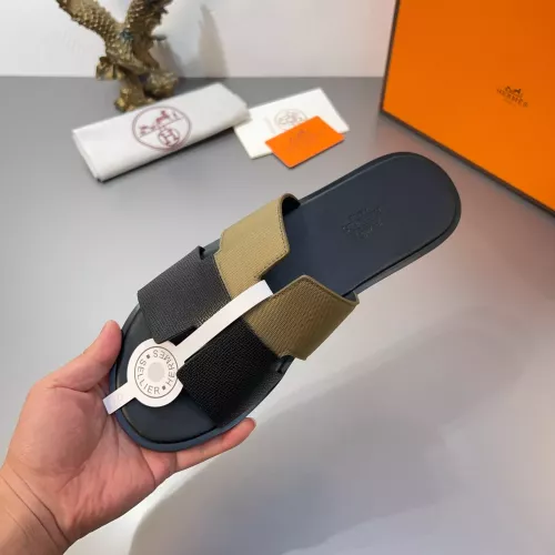 Replica Hermes Slippers For Men #1303306 $48.00 USD for Wholesale