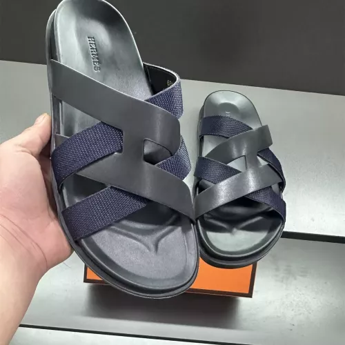 Wholesale Hermes Slippers For Men #1303326 $60.00 USD, Wholesale Quality Replica Hermes Slippers