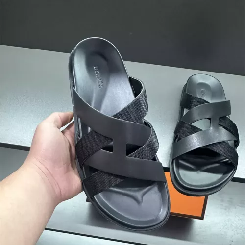 Wholesale Hermes Slippers For Men #1303327 $60.00 USD, Wholesale Quality Replica Hermes Slippers