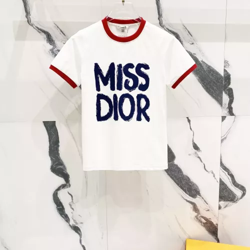 Wholesale Christian Dior T-Shirts Short Sleeved For Women #1303415 $40.00 USD, Wholesale Quality Replica Christian Dior T-Shirts