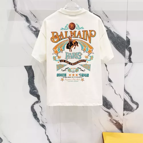 Wholesale Balmain T-Shirts Short Sleeved For Unisex #1303488 $41.00 USD, Wholesale Quality Replica Balmain T-Shirts