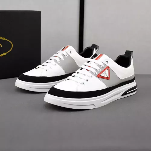 Wholesale Prada Casual Shoes For Men #1303634 $80.00 USD, Wholesale Quality Replica Prada Casual Shoes