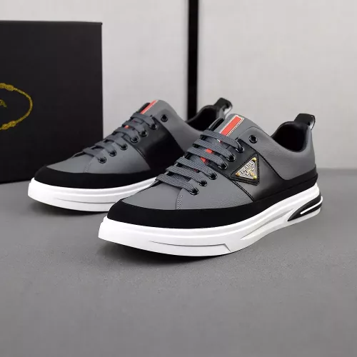 Wholesale Prada Casual Shoes For Men #1303635 $80.00 USD, Wholesale Quality Replica Prada Casual Shoes