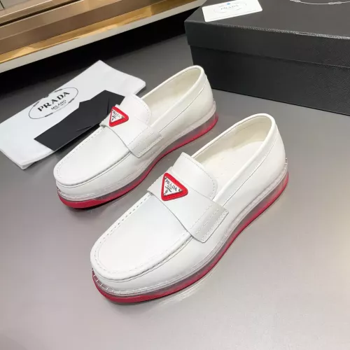 Wholesale Prada Casual Shoes For Men #1303653 $128.00 USD, Wholesale Quality Replica Prada Casual Shoes