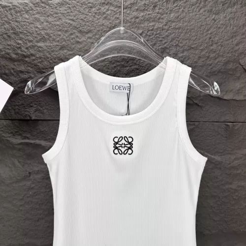 Replica LOEWE T-Shirts Sleeveless For Women #1303682 $42.00 USD for Wholesale