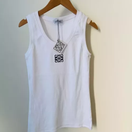 Wholesale LOEWE T-Shirts Sleeveless For Women #1303692 $52.00 USD, Wholesale Quality Replica LOEWE T-Shirts