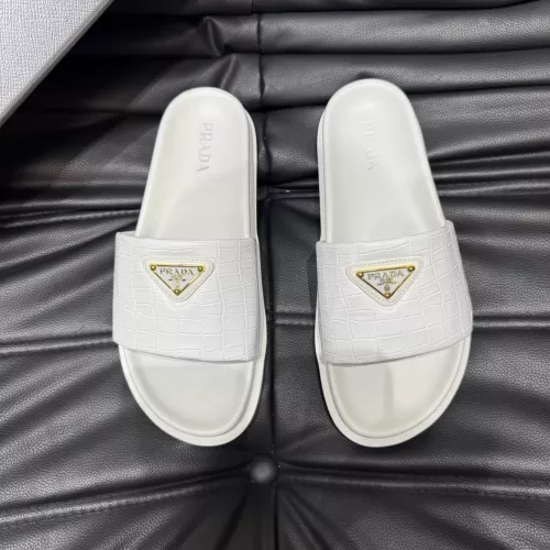 Replica Prada Slippers For Men #1303764 $56.00 USD for Wholesale