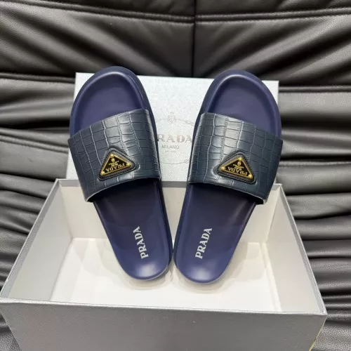 Replica Prada Slippers For Men #1303766 $56.00 USD for Wholesale