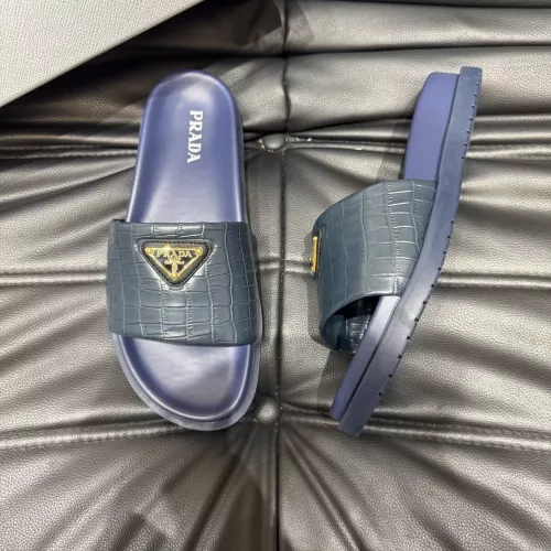 Replica Prada Slippers For Men #1303766 $56.00 USD for Wholesale