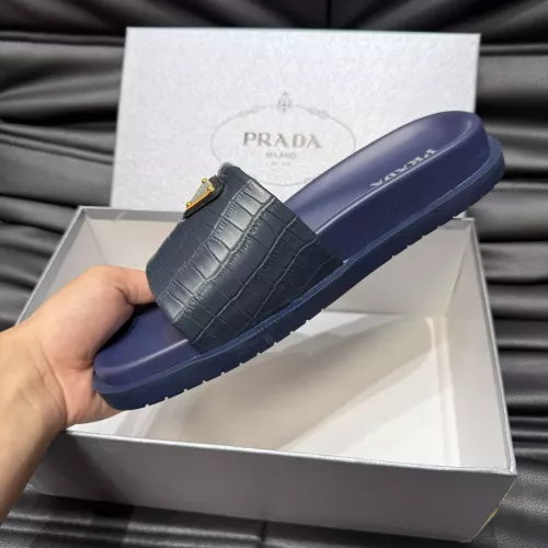 Replica Prada Slippers For Men #1303766 $56.00 USD for Wholesale