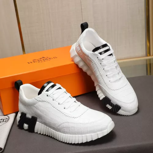 Replica Hermes Casual Shoes For Men #1303790 $88.00 USD for Wholesale