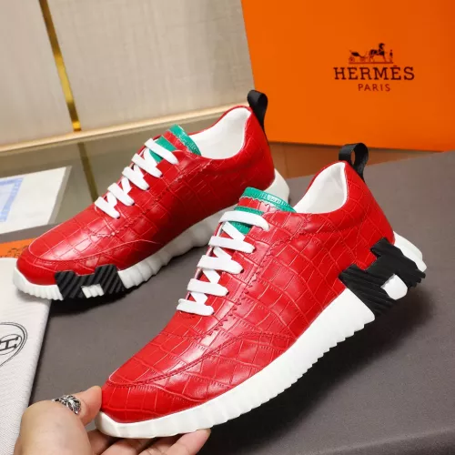 Replica Hermes Casual Shoes For Men #1303791 $88.00 USD for Wholesale