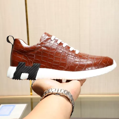 Replica Hermes Casual Shoes For Men #1303792 $88.00 USD for Wholesale