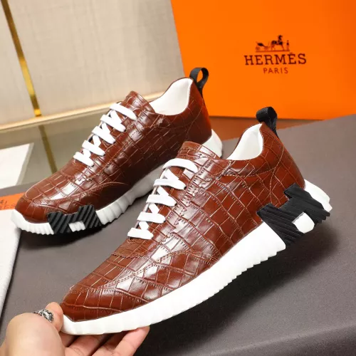 Replica Hermes Casual Shoes For Men #1303792 $88.00 USD for Wholesale