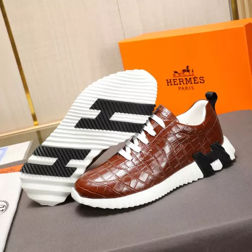 Replica Hermes Casual Shoes For Men #1303792 $88.00 USD for Wholesale