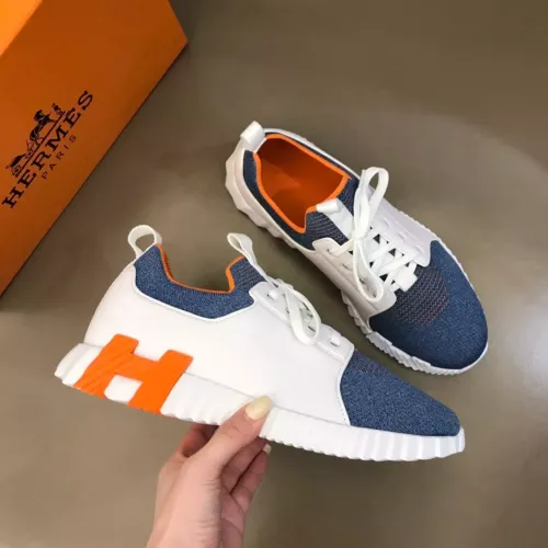 Replica Hermes Casual Shoes For Men #1303799 $76.00 USD for Wholesale