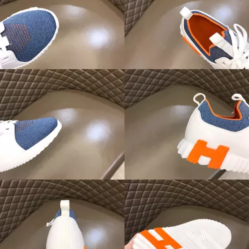 Replica Hermes Casual Shoes For Men #1303799 $76.00 USD for Wholesale