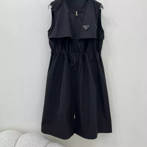 Wholesale Prada Dresses Sleeveless For Women #1303806 $125.00 USD, Wholesale Quality Replica Prada Dresses