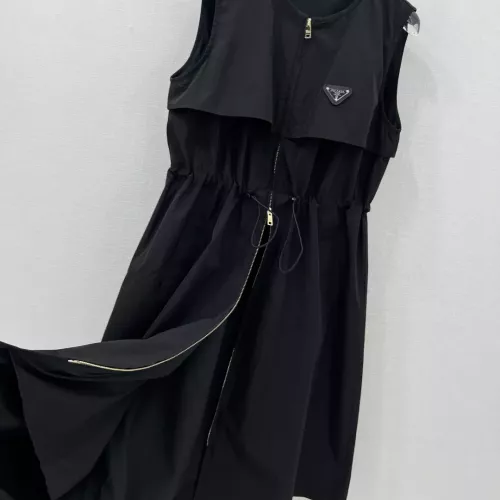 Replica Prada Dresses Sleeveless For Women #1303806 $125.00 USD for Wholesale