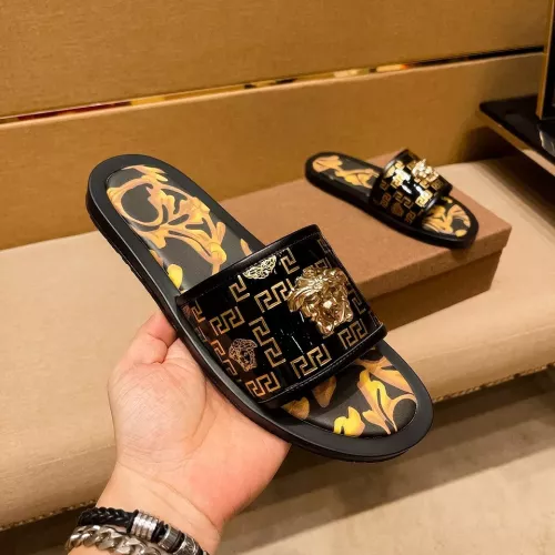 Replica Versace Slippers For Men #1303827 $52.00 USD for Wholesale