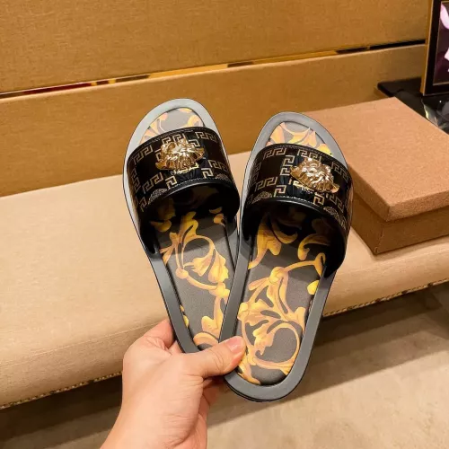 Replica Versace Slippers For Men #1303827 $52.00 USD for Wholesale