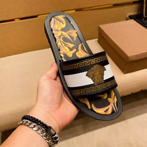 Replica Versace Slippers For Men #1303829 $52.00 USD for Wholesale