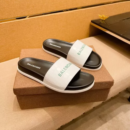 Wholesale Balenciaga Slippers For Men #1303833 $52.00 USD, Wholesale Quality Replica Balenciaga Slippers