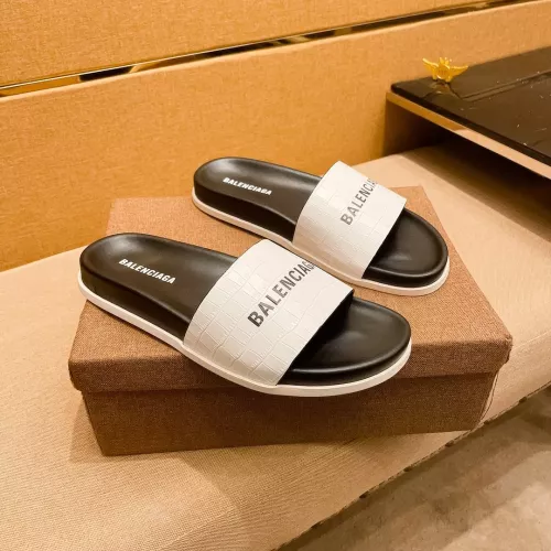 Wholesale Balenciaga Slippers For Men #1303834 $52.00 USD, Wholesale Quality Replica Balenciaga Slippers