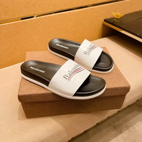 Wholesale Balenciaga Slippers For Men #1303835 $52.00 USD, Wholesale Quality Replica Balenciaga Slippers