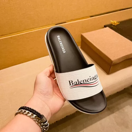 Replica Balenciaga Slippers For Men #1303835 $52.00 USD for Wholesale