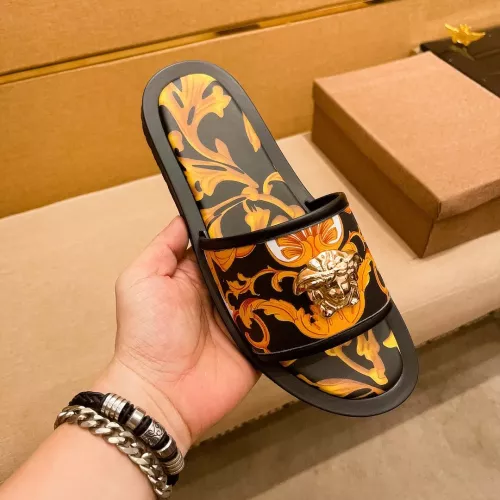 Replica Versace Slippers For Men #1303837 $52.00 USD for Wholesale