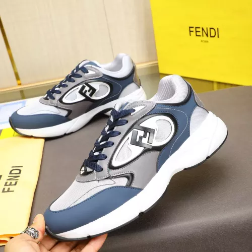 Replica Fendi Casual Shoes For Men #1303840 $88.00 USD for Wholesale