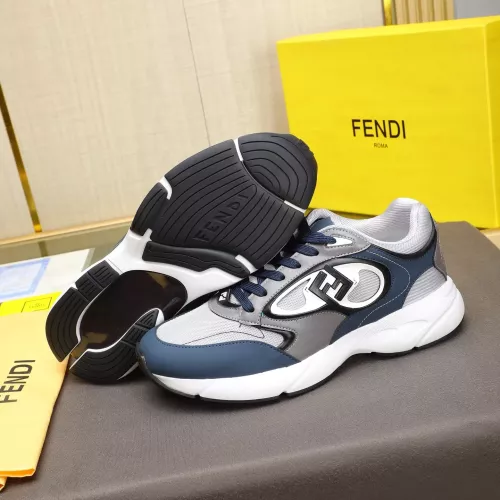 Replica Fendi Casual Shoes For Men #1303840 $88.00 USD for Wholesale