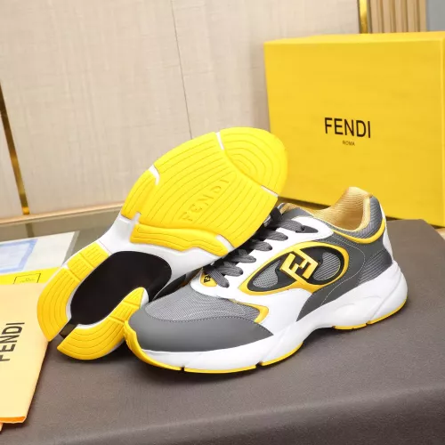 Replica Fendi Casual Shoes For Men #1303841 $88.00 USD for Wholesale