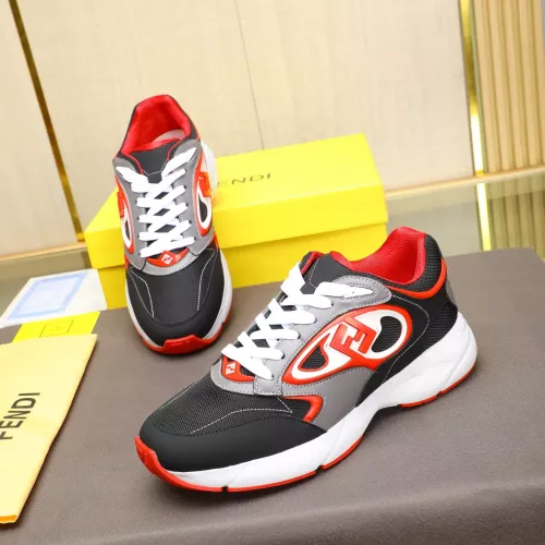 Wholesale Fendi Casual Shoes For Men #1303842 $88.00 USD, Wholesale Quality Replica Fendi Casual Shoes